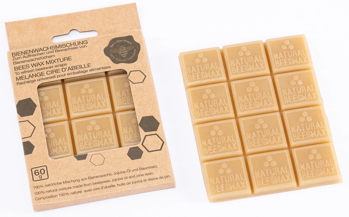 Bienenwachs - Nachwachsset (do it yourself) in Beige präsentiert im Onlineshop von KAQTU Design AG. Küchenhelfer ist von Nuts Innovations