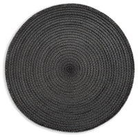 Round placemat, anthracite, 38 cm