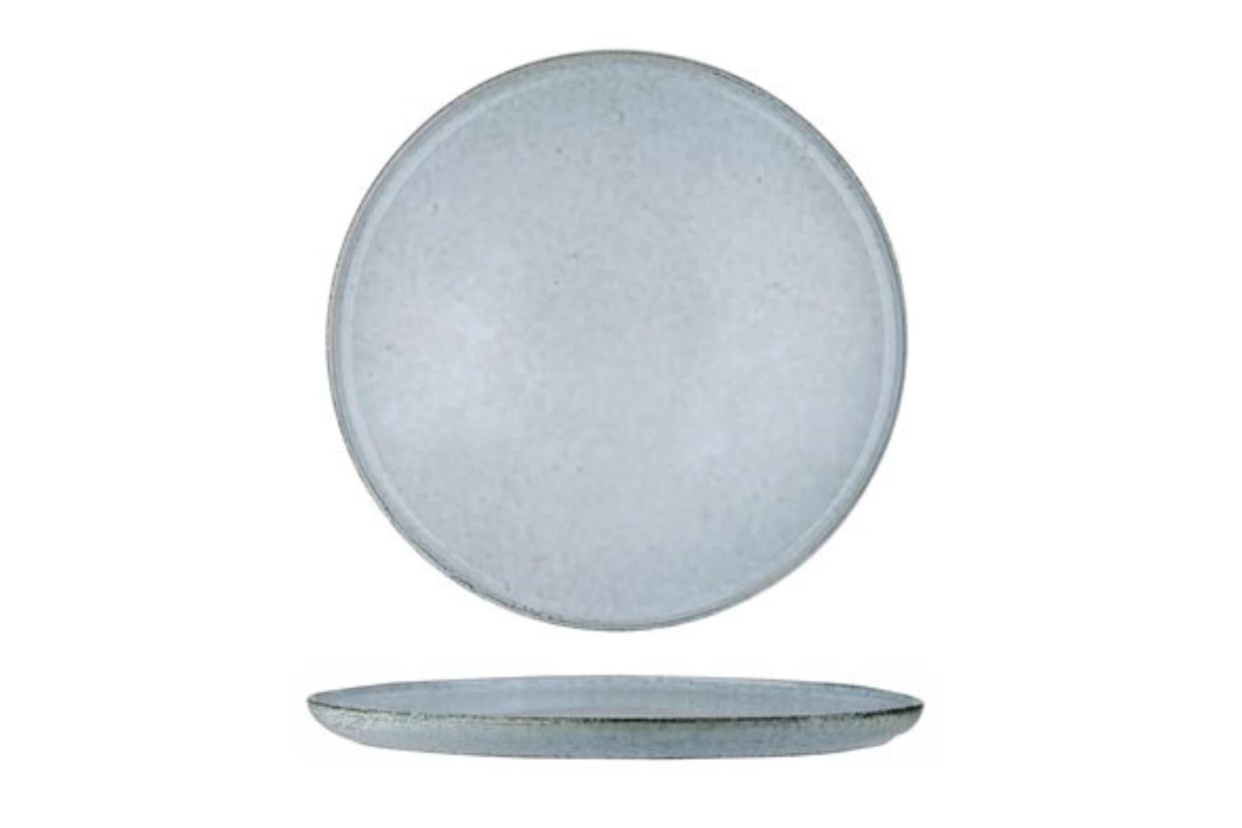 Loft Speiseteller rund, D 27.3cm in Silber präsentiert im Onlineshop von KAQTU Design AG. Teller ist von Cosy & Trendy