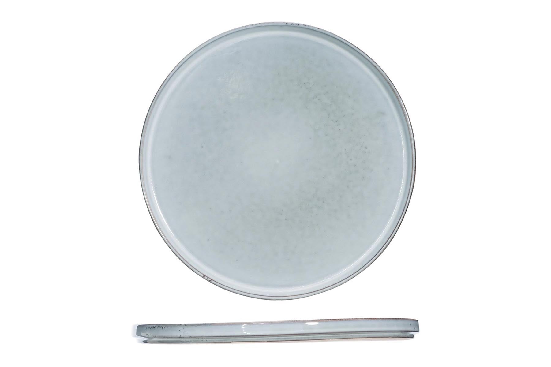 Loft Speiseteller rund, D 29.5cm, H: 2cm in Silber präsentiert im Onlineshop von KAQTU Design AG. Teller ist von Cosy & Trendy