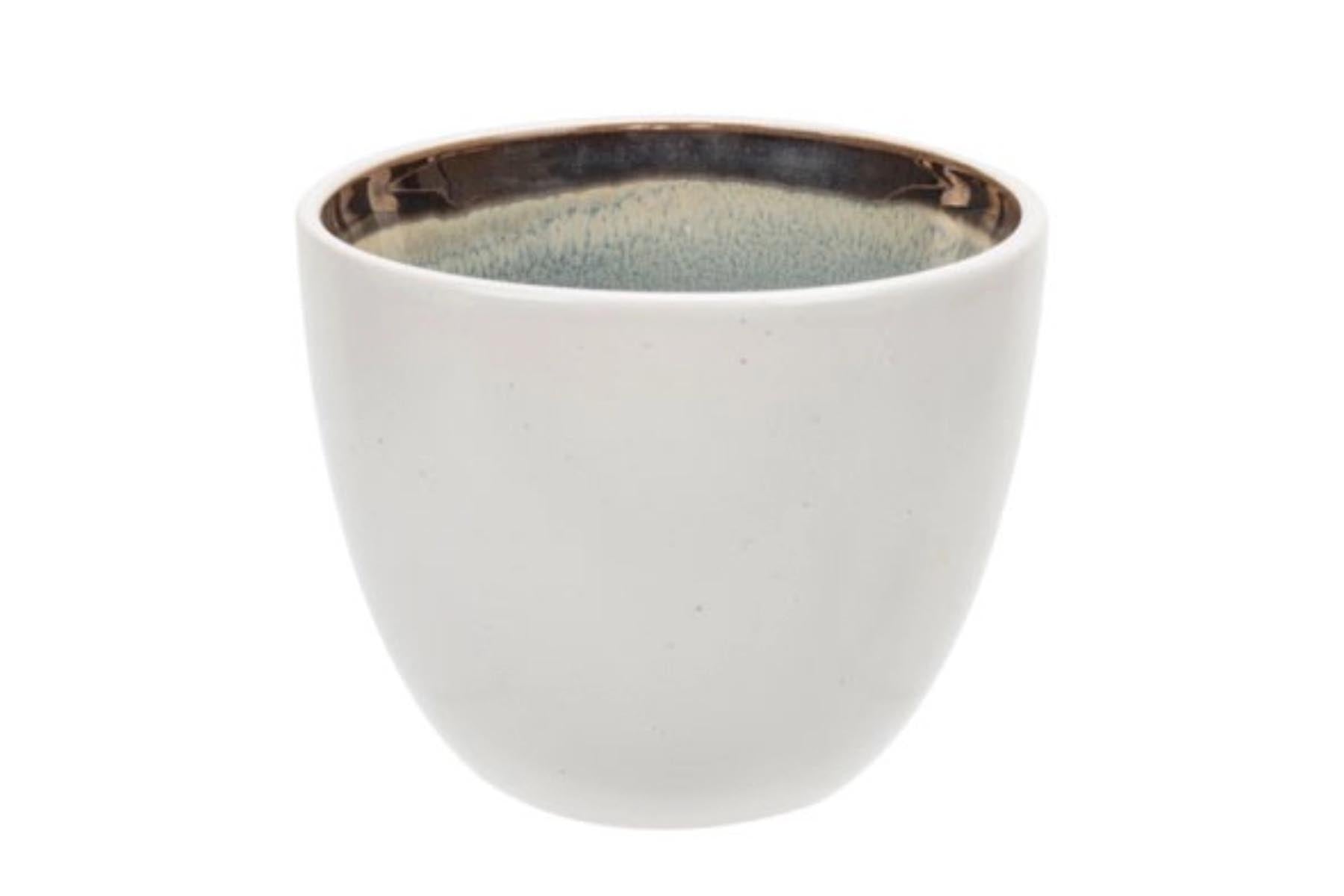 Fez Blue Tasse o. Henkel, D 7cm, H 6cm, 14cl in Blau präsentiert im Onlineshop von KAQTU Design AG. Kaffeetassen ist von Cosy & Trendy