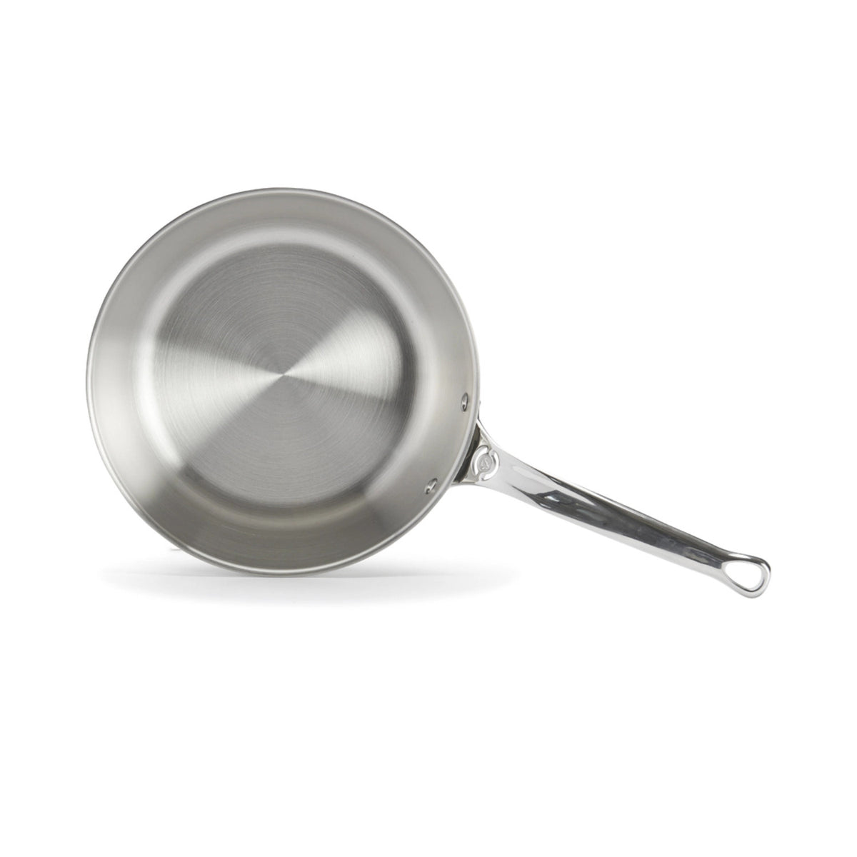 MILADY Sauteuse konisch Ø24cm H: 8cm 3lt., Induktion in Silber präsentiert im Onlineshop von KAQTU Design AG.  ist von de Buyer