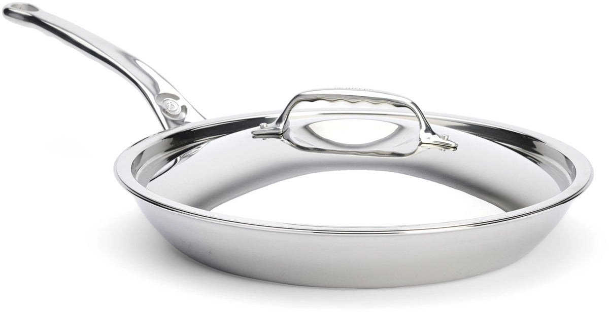 AFFINITY Bratpfanne unbeschichtet Ø 28cm, Induktion in Silber präsentiert im Onlineshop von KAQTU Design AG. Bratpfanne ist von de Buyer