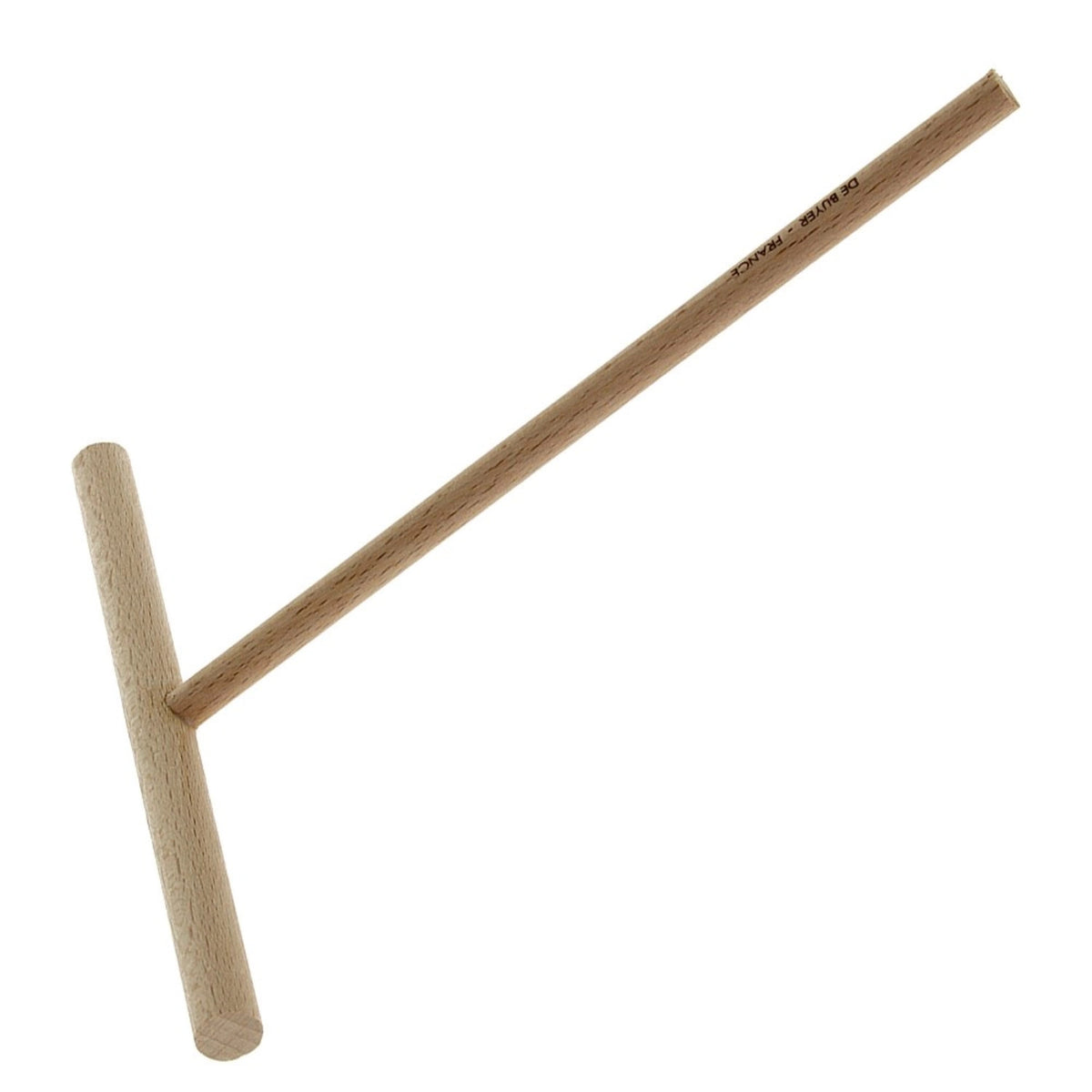 Crêpeteigverteiler rund aus Holz, 20.5cm in Braun präsentiert im Onlineshop von KAQTU Design AG. Küchenhelfer ist von de Buyer