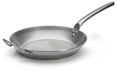 Padella CARBONE PLUS Ø 32cm, manico in acciaio inox, induzione