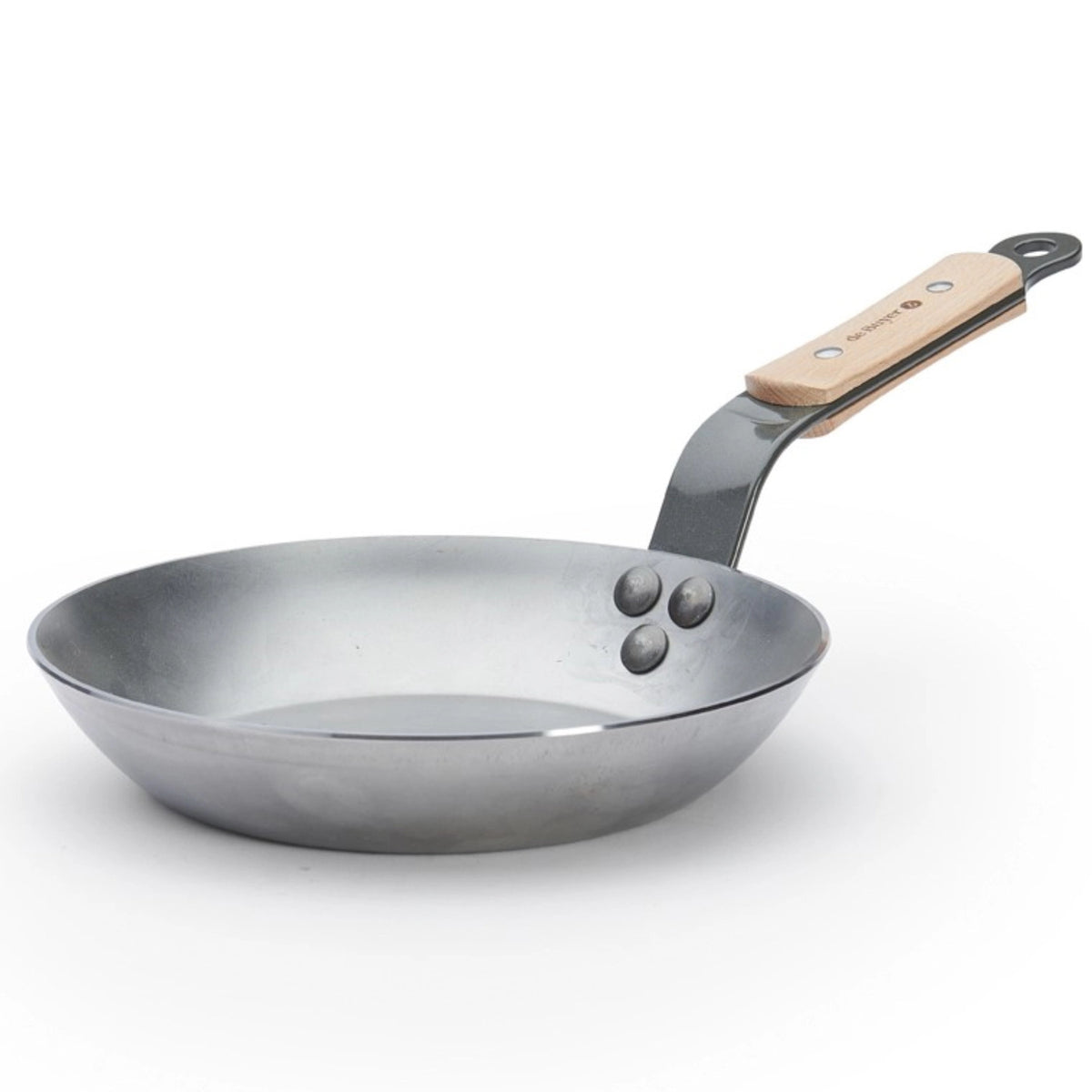 MINERAL B ELEMENT Runde  Bratpfanne  20cm in Silber präsentiert im Onlineshop von KAQTU Design AG. Bratpfanne ist von de Buyer