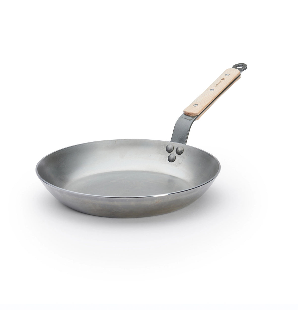 MINERAL B ELEMENTRunde  Bratpfanne  28cm in Silber präsentiert im Onlineshop von KAQTU Design AG. Bratpfanne ist von de Buyer