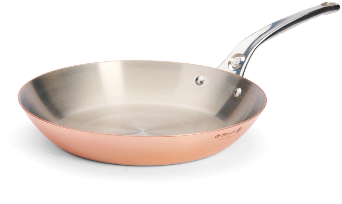 PRIMA MATERA Bratpfanne KupferEdelstahl Ø28cm,Induktion in Kupfer präsentiert im Onlineshop von KAQTU Design AG. Bratpfanne ist von de Buyer