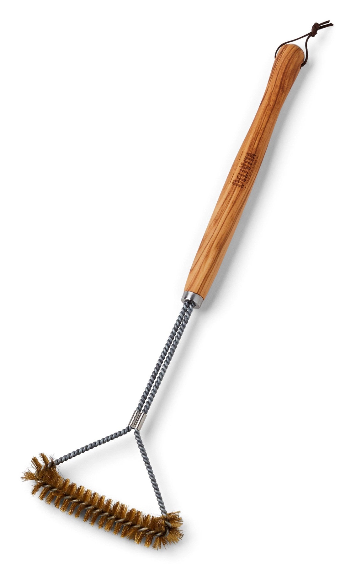 Ofenbürste in Silber präsentiert im Onlineshop von KAQTU Design AG. Grillzubehör ist von Delivita