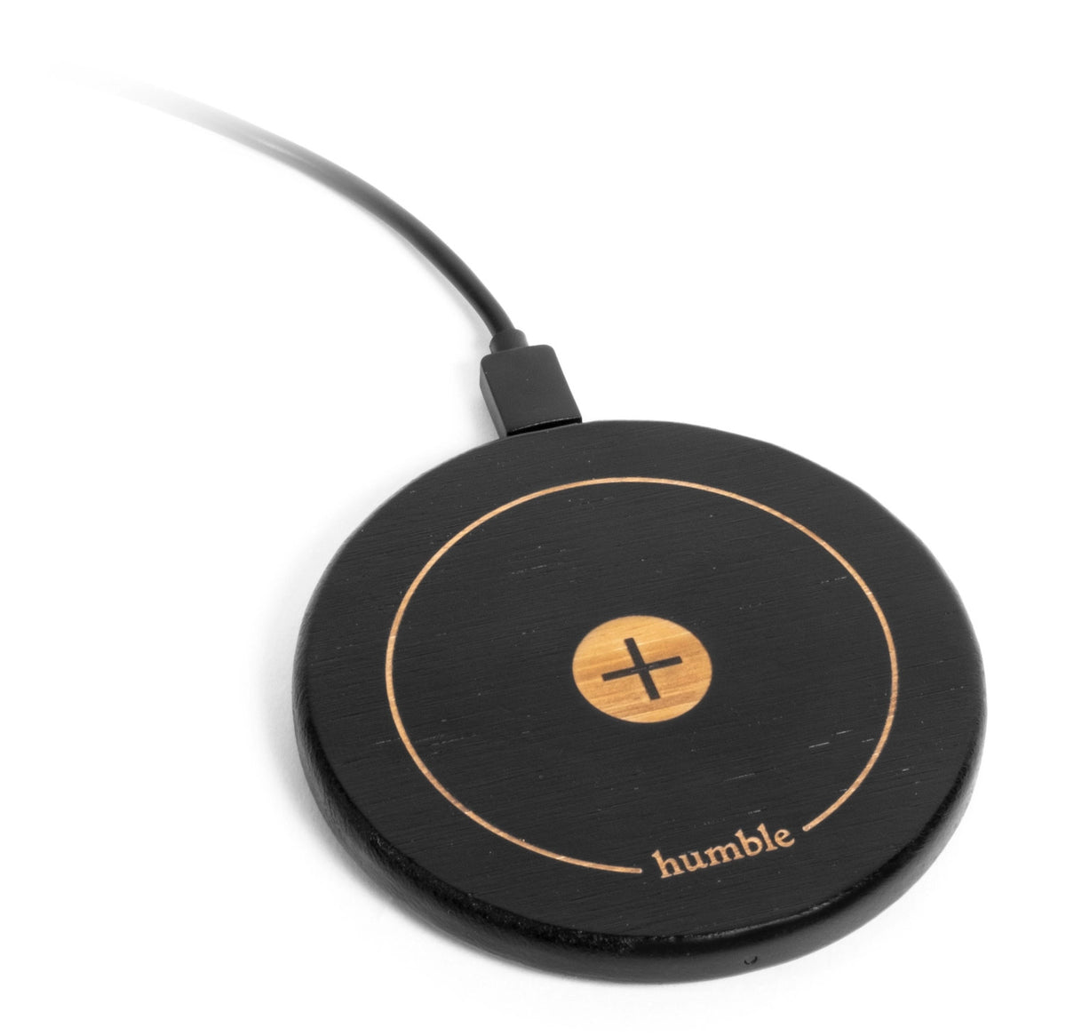 Wireless Ladegerät mit 1 Dock schwarz D12cm in Schwarz präsentiert im Onlineshop von KAQTU Design AG. Tischleuchte ist von Humble Light
