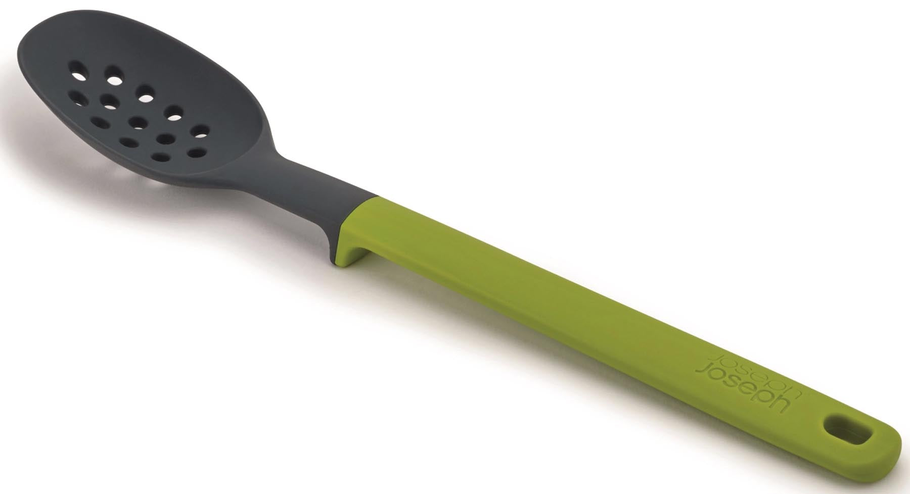 Elevate Silikon Schaumlöffel, grün, 31.5cm in Grün präsentiert im Onlineshop von KAQTU Design AG. Kochbesteck ist von Joseph Joseph