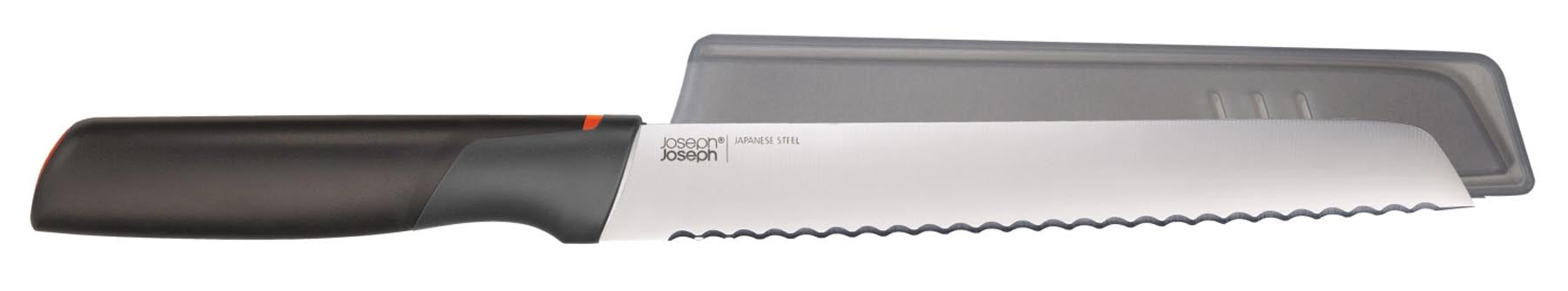 Elevate Brotmesser 20cm in Schwarz präsentiert im Onlineshop von KAQTU Design AG. Küchenmesser ist von Joseph Joseph