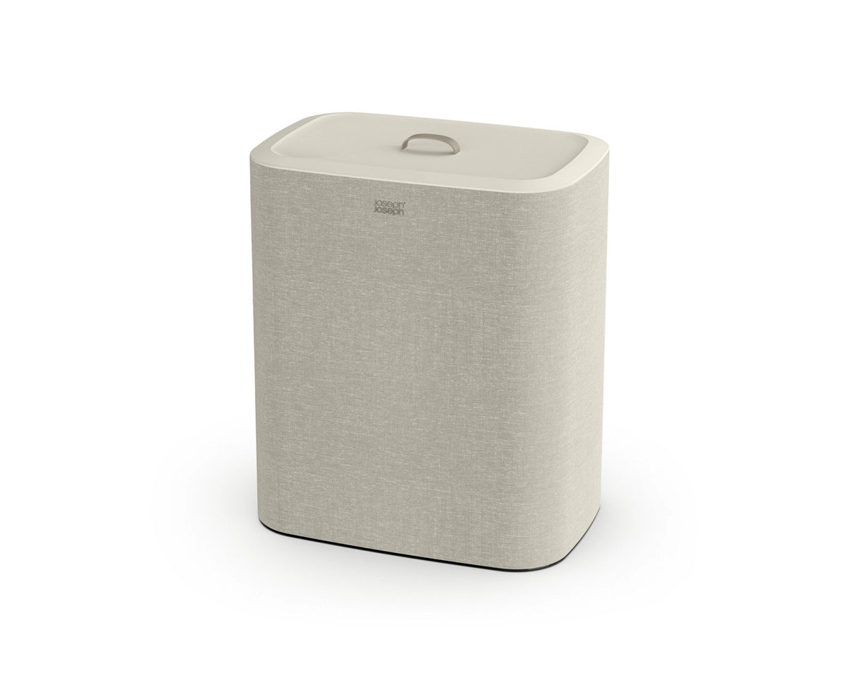 Tota Trio 90L Wäschekorb ecru in Beige präsentiert im Onlineshop von KAQTU Design AG. Wäschekorb ist von Joseph Joseph