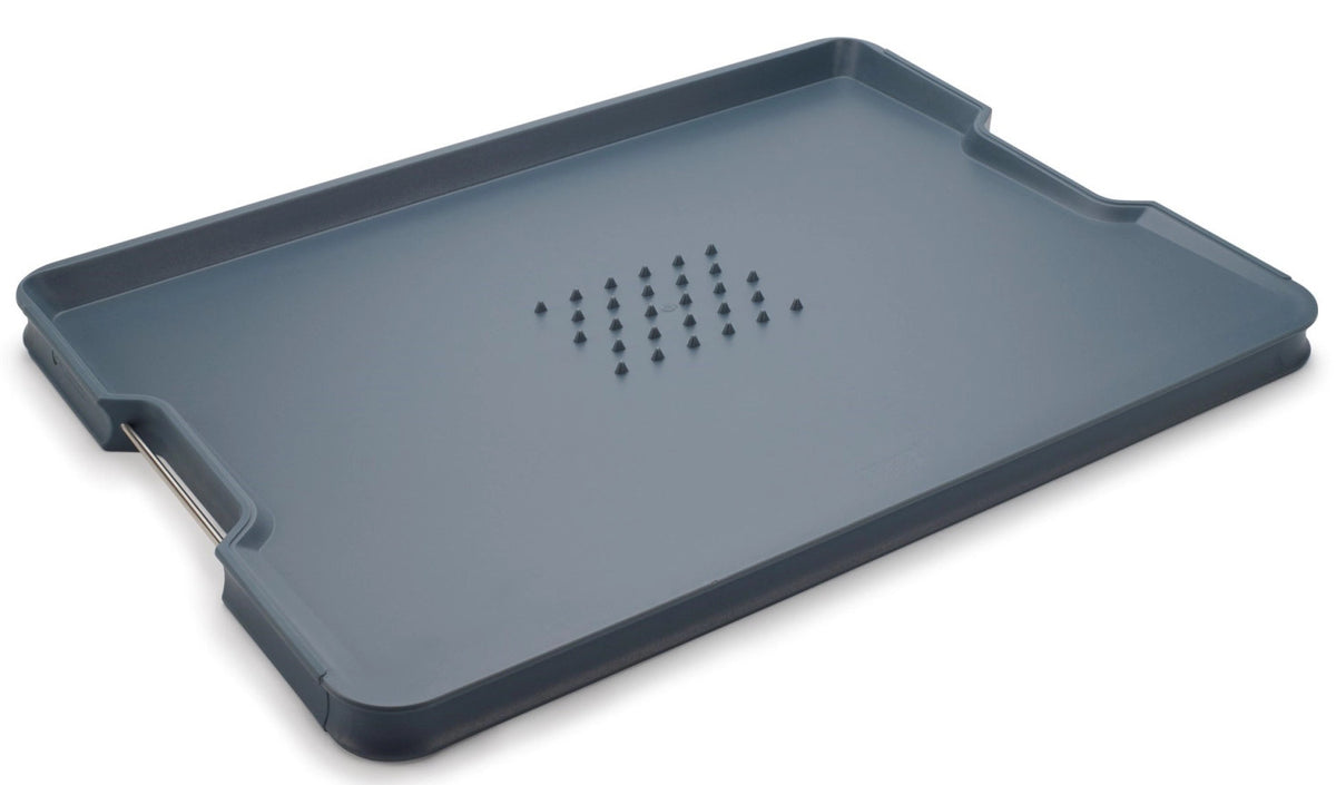 Cut+Carve Plus extra gross Sky in Blau präsentiert im Onlineshop von KAQTU Design AG. Schneidbrett ist von Joseph Joseph