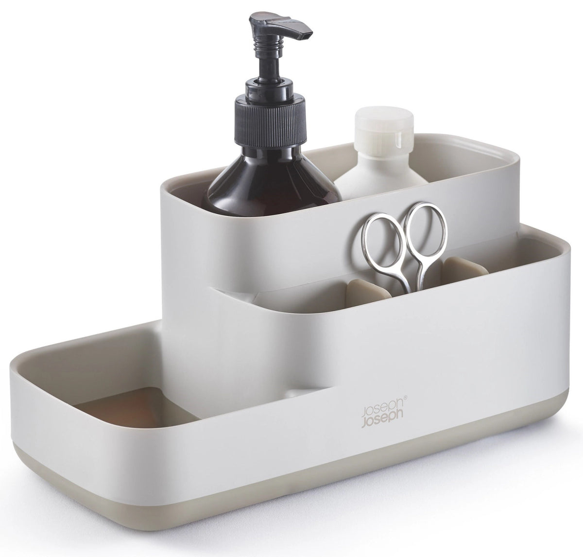 EasyStore Badezimmer Caddy ecru in Beige präsentiert im Onlineshop von KAQTU Design AG. Badzubehör ist von Joseph Joseph