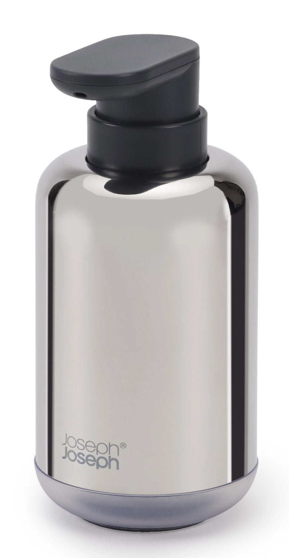 EasyStore Luxe Seifendispenser Edelstahl in Grau präsentiert im Onlineshop von KAQTU Design AG. Seifenspender ist von Joseph Joseph
