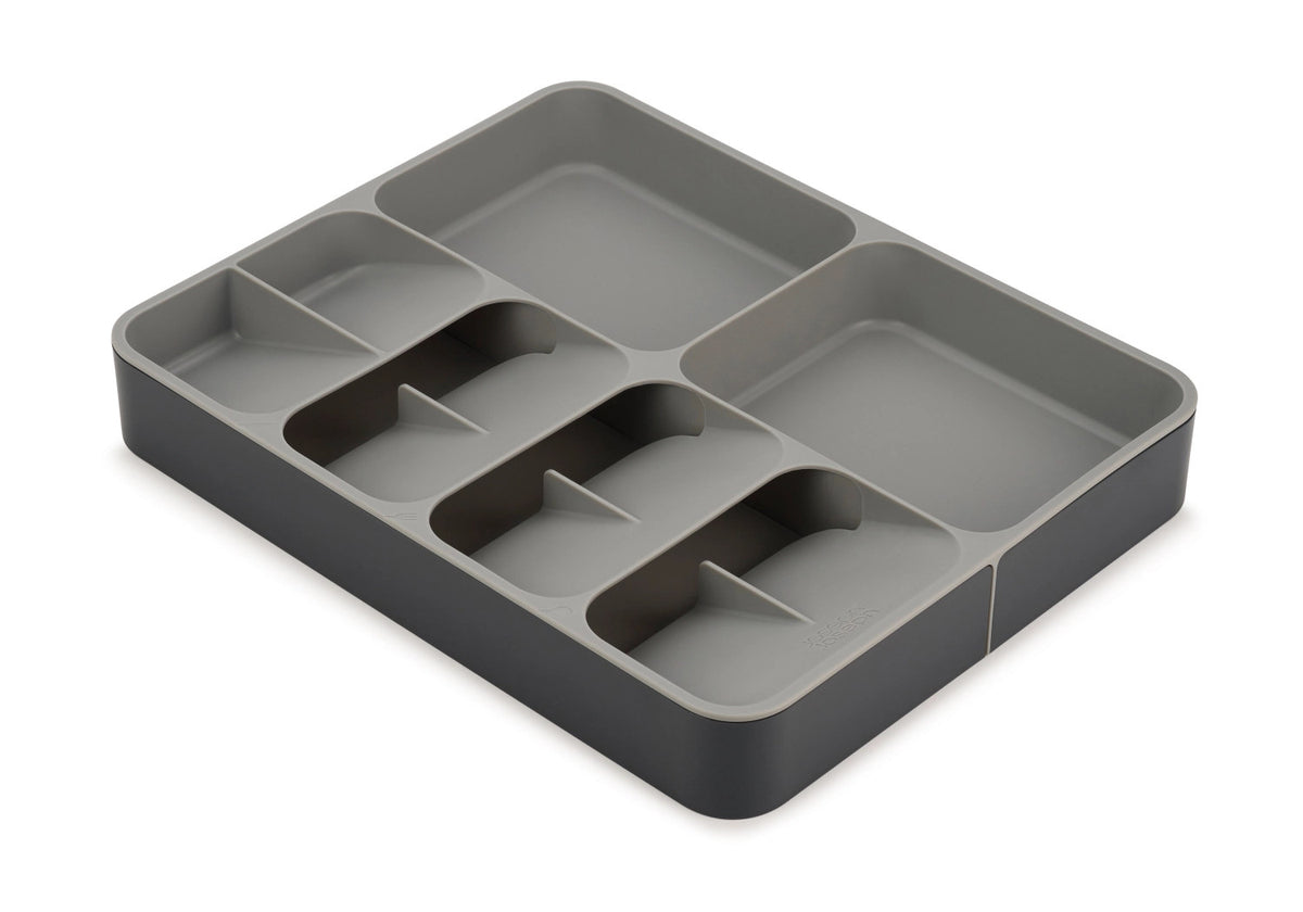 DrawerStore Erw. Besteck, Gebrauchsge., Gadgets-Org., Grau in Silber präsentiert im Onlineshop von KAQTU Design AG. Küchenhelfer ist von Joseph Joseph