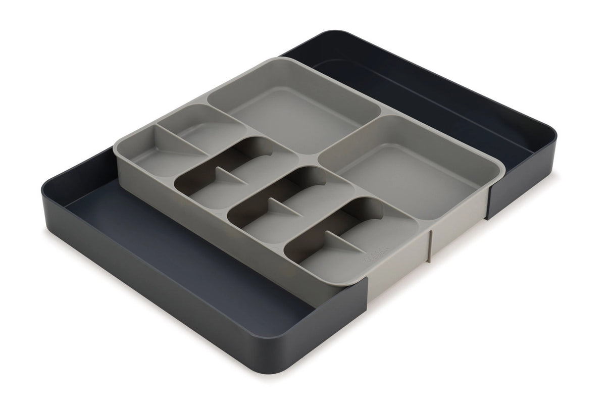 DrawerStore Erw. Besteck, Gebrauchsge., Gadgets-Org., Grau in Silber präsentiert im Onlineshop von KAQTU Design AG. Küchenhelfer ist von Joseph Joseph
