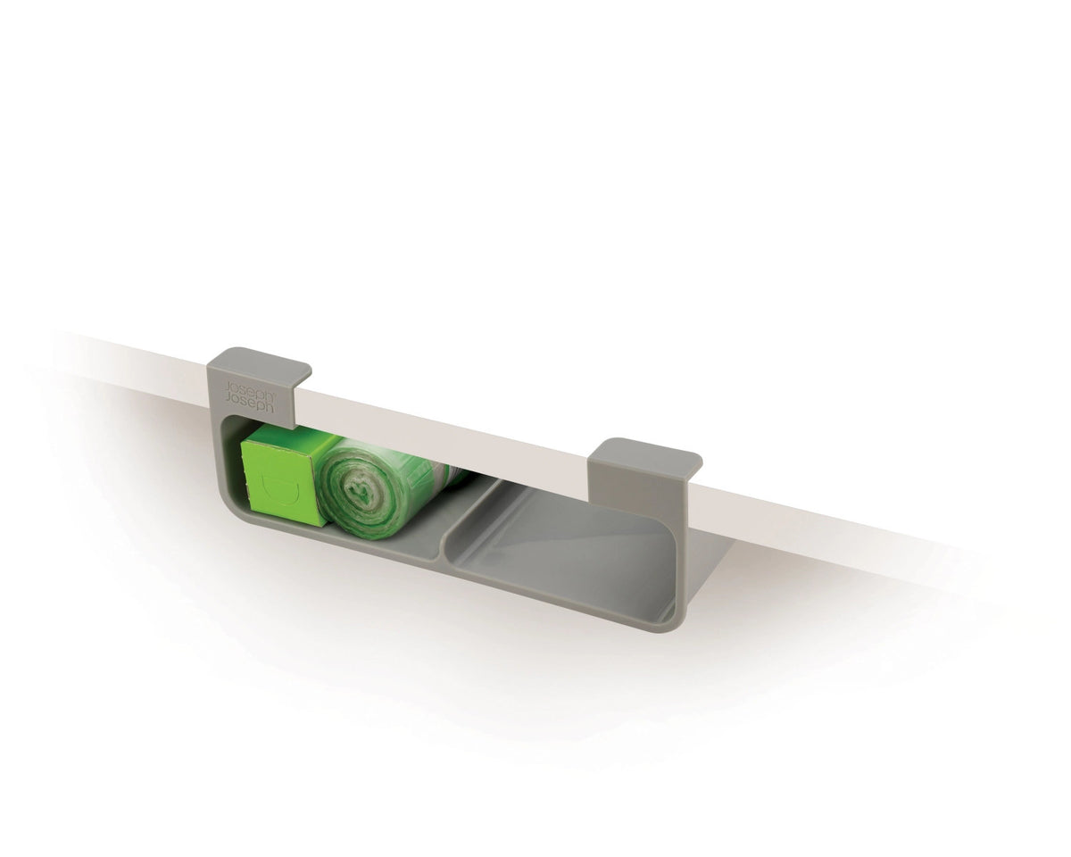 CupboardStore Frischhalte-+Aluminiumfolien+Beutel-Orga.,Grau in Silber präsentiert im Onlineshop von KAQTU Design AG. Aufbewahrungsbeutel ist von Joseph Joseph