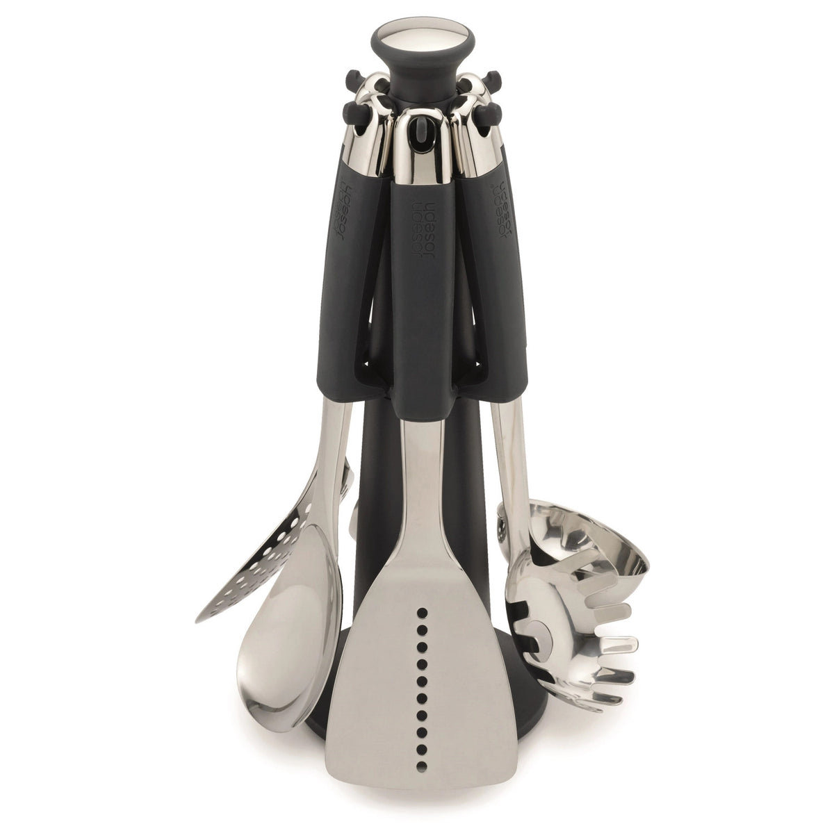 Edelstahl Collection Elevate Karussell - Edelstahl Nylon in Silber präsentiert im Onlineshop von KAQTU Design AG. Küchenhelfer ist von Joseph Joseph