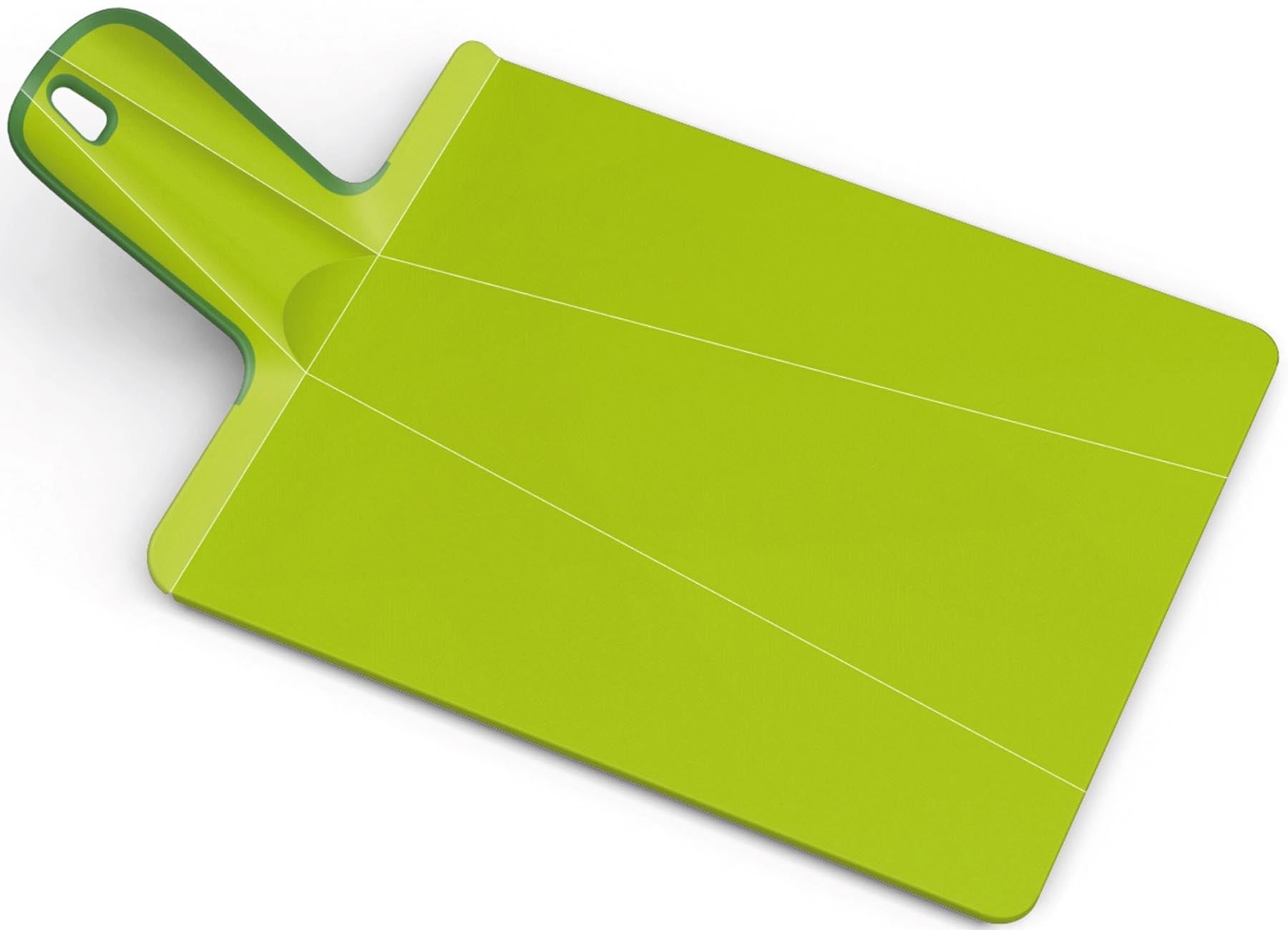 Chop2pot Plus Schneidebrett grün 38x21x1.5cm in Grün präsentiert im Onlineshop von KAQTU Design AG. Schneidbrett ist von Joseph Joseph