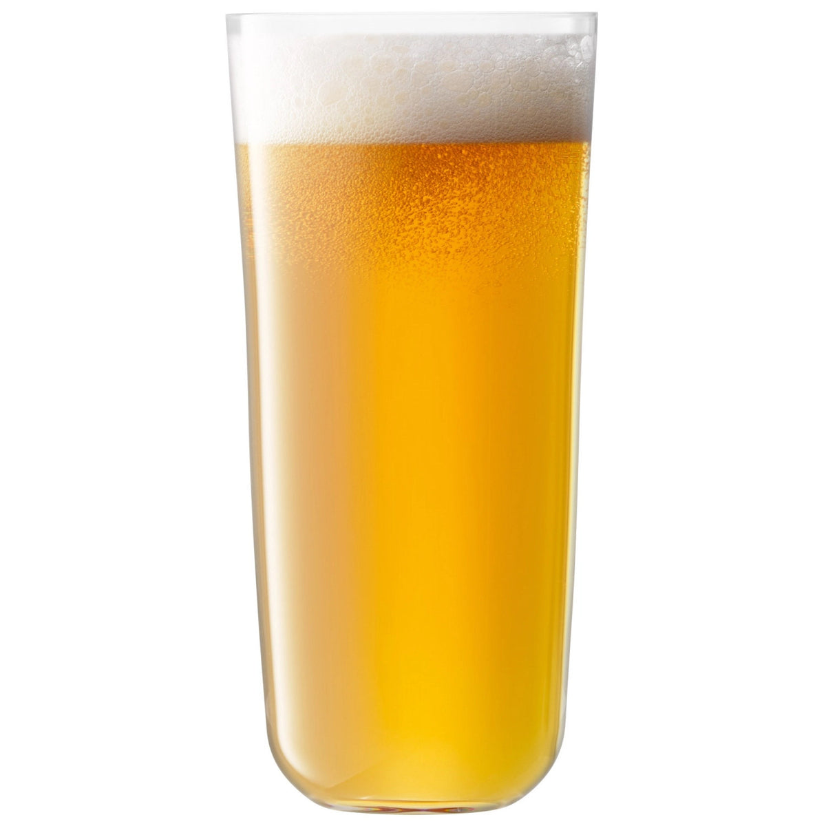 4er Set Arc Longdrink Glas 550ml Clear von LSA: transparentes Kalknatronglas mit abgerundetem Boden und sanft verjüngtem Profil.