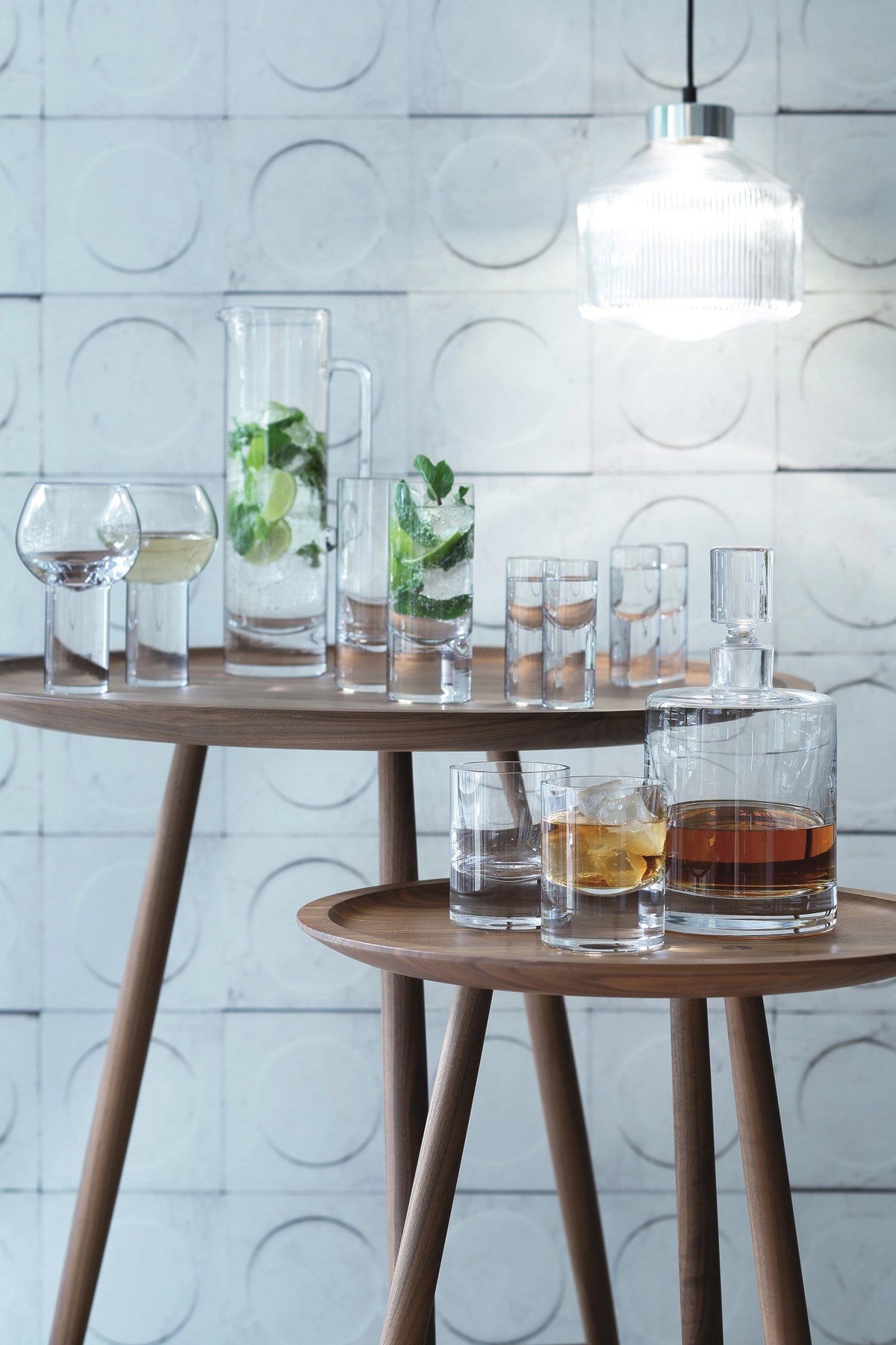 3er Set Boris Whisky Set in Transparent präsentiert im Onlineshop von KAQTU Design AG. Whiskygläser ist von LSA