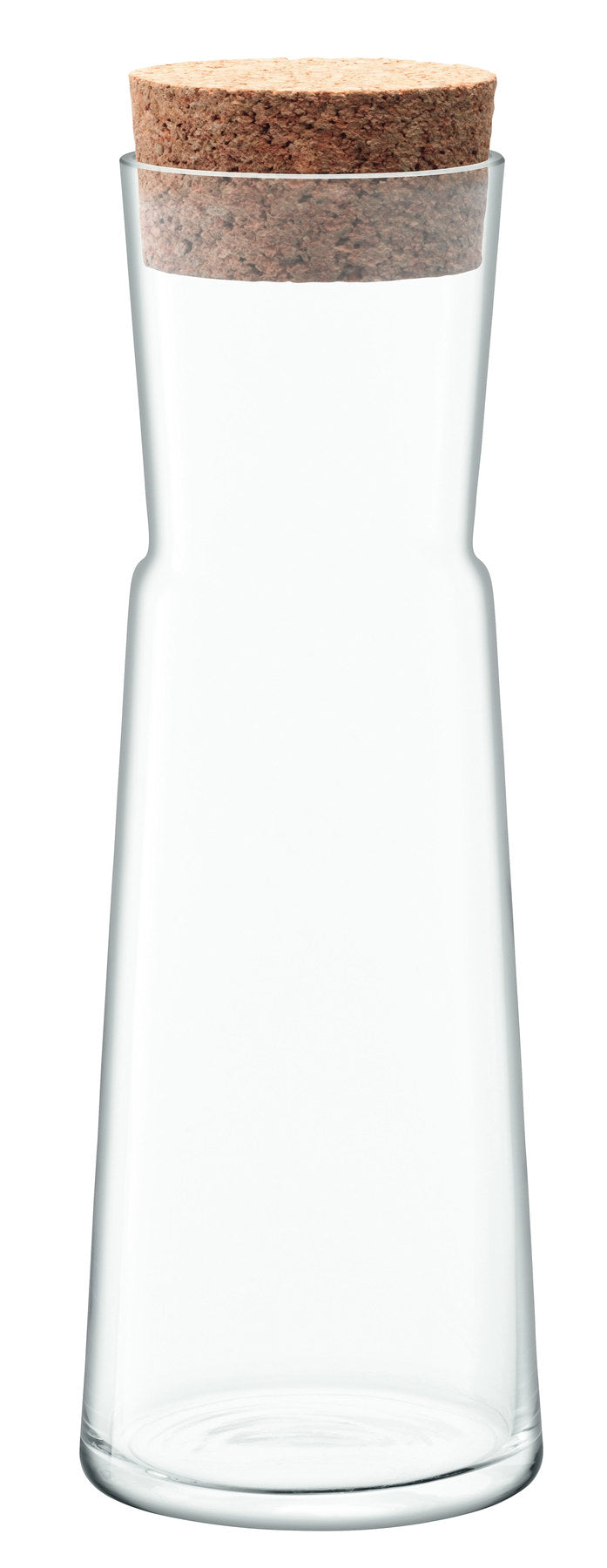 Gio Karaffe  Korkstopfen 1.35L - klar in Transparent präsentiert im Onlineshop von KAQTU Design AG. Karaffe ist von LSA