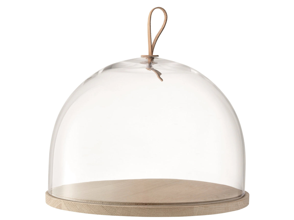 Ivalo Haube  Platte aus Esche Ø32cm - klar in Beige präsentiert im Onlineshop von KAQTU Design AG. Platte ist von LSA