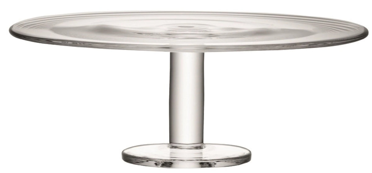 Konstantin Kuchenplatte Ø40cm - klar in Transparent präsentiert im Onlineshop von KAQTU Design AG. Platte ist von LSA