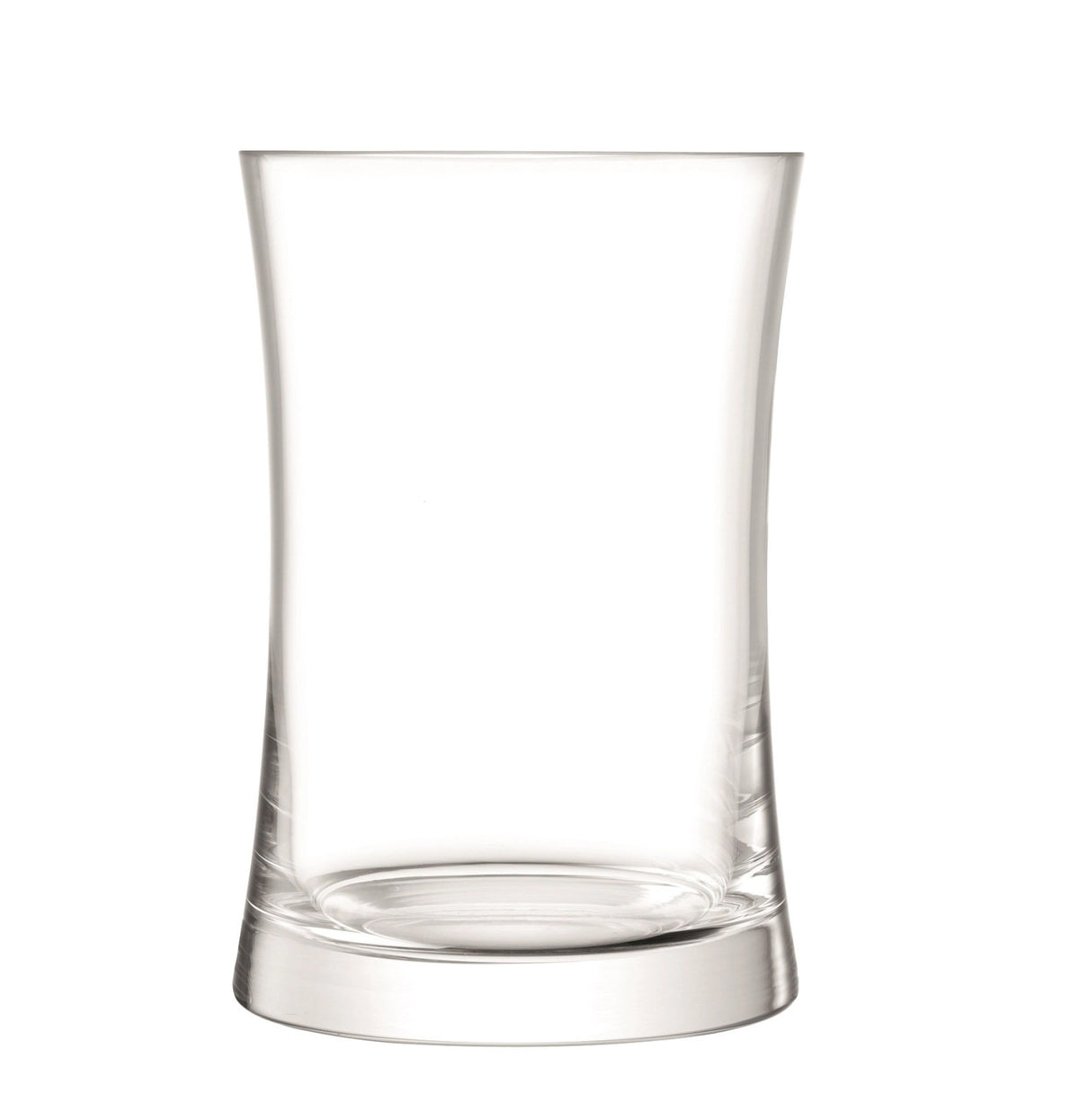 Moya Servier-Set - klar von LSA: 6 mundgeblasene Schnapsgläser aus transparentem Glas mit dickem Stiel und passendem Eiskübel.