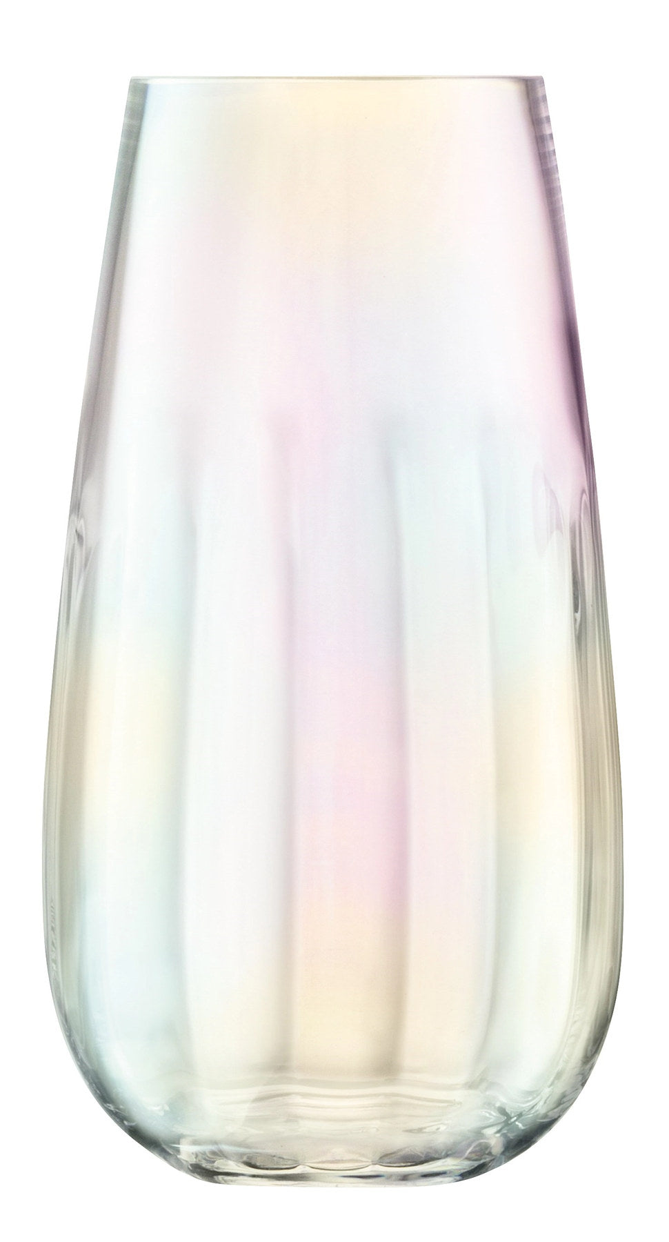 Pearl Vase H28cm - perlmutt in Transparent präsentiert im Onlineshop von KAQTU Design AG. Vase ist von LSA