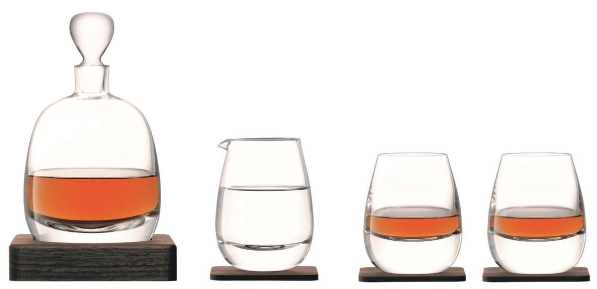 Whisky Islay Whisky Set - klar in Transparent präsentiert im Onlineshop von KAQTU Design AG. Karaffe ist von LSA