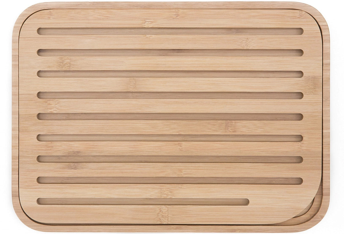 Pebbly Brotschneidebrett Natural 36x26cm in Braun präsentiert im Onlineshop von KAQTU Design AG. Schneidbrett ist von Pebbly