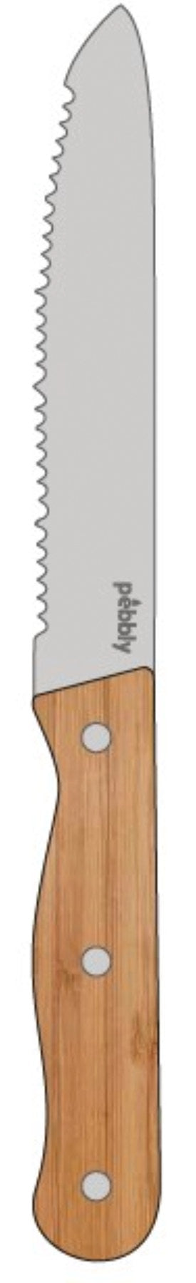 3er Set Pebbly Aperitif in Mehrfarbig präsentiert im Onlineshop von KAQTU Design AG. Schneidbrett ist von Pebbly