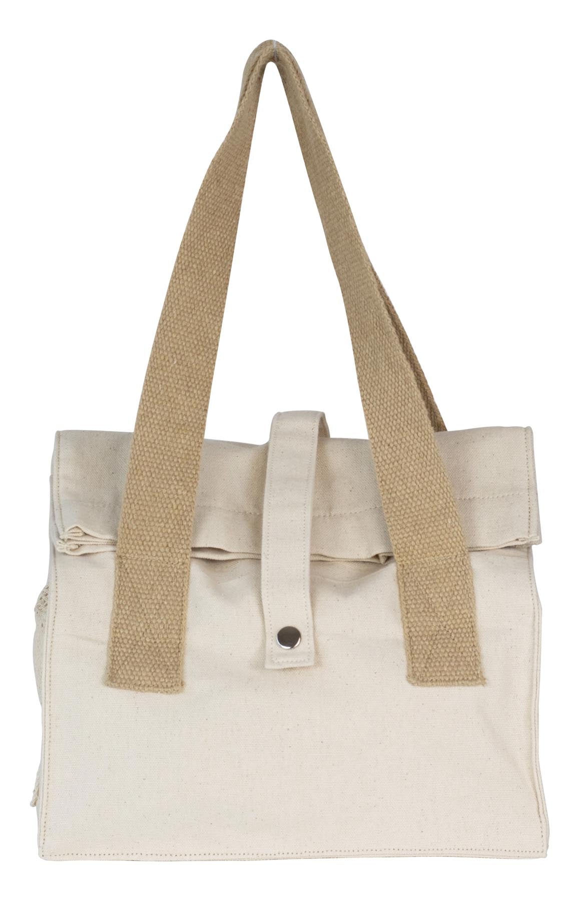 Lunch Tasche, natural, 32x25x17cm in Beige präsentiert im Onlineshop von KAQTU Design AG. Snackbox ist von Pebbly