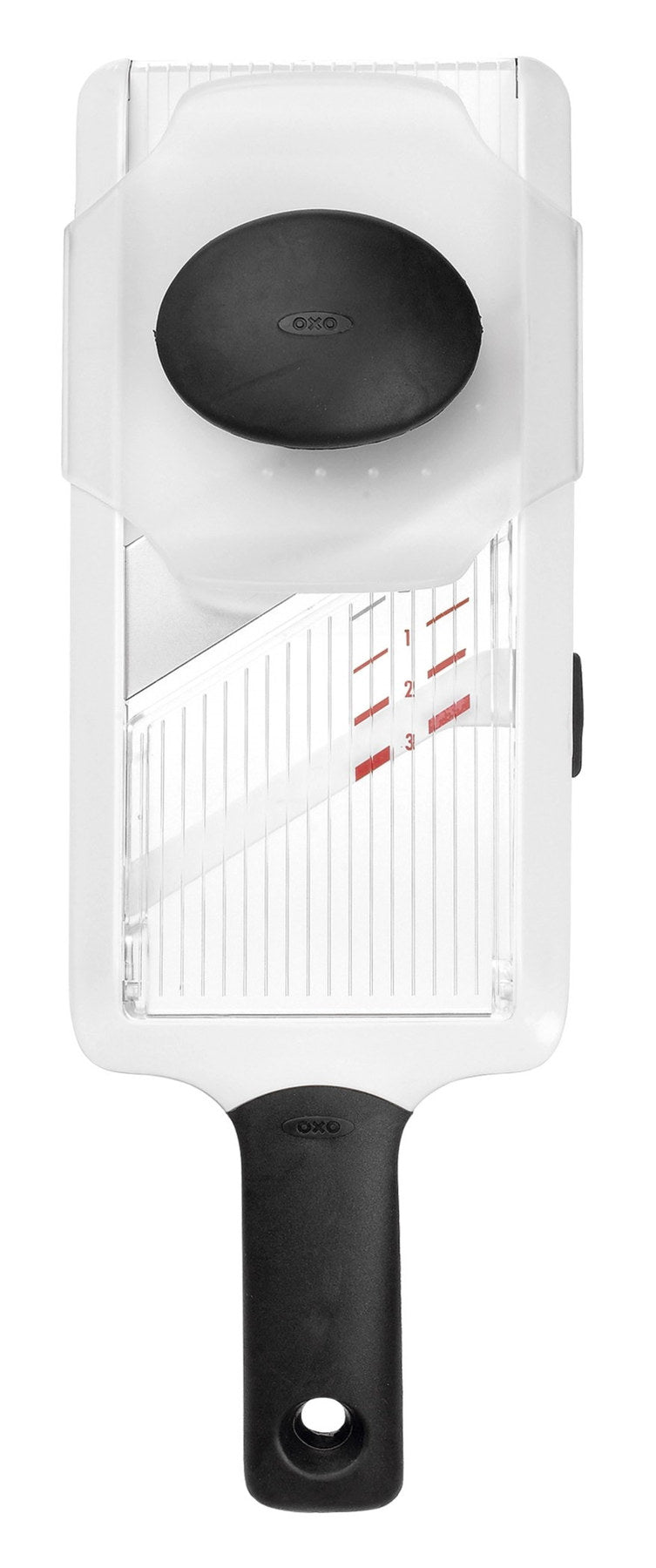 Mandoline 29x9.5 cm in Weiss präsentiert im Onlineshop von KAQTU Design AG. Küchenhelfer ist von OXO