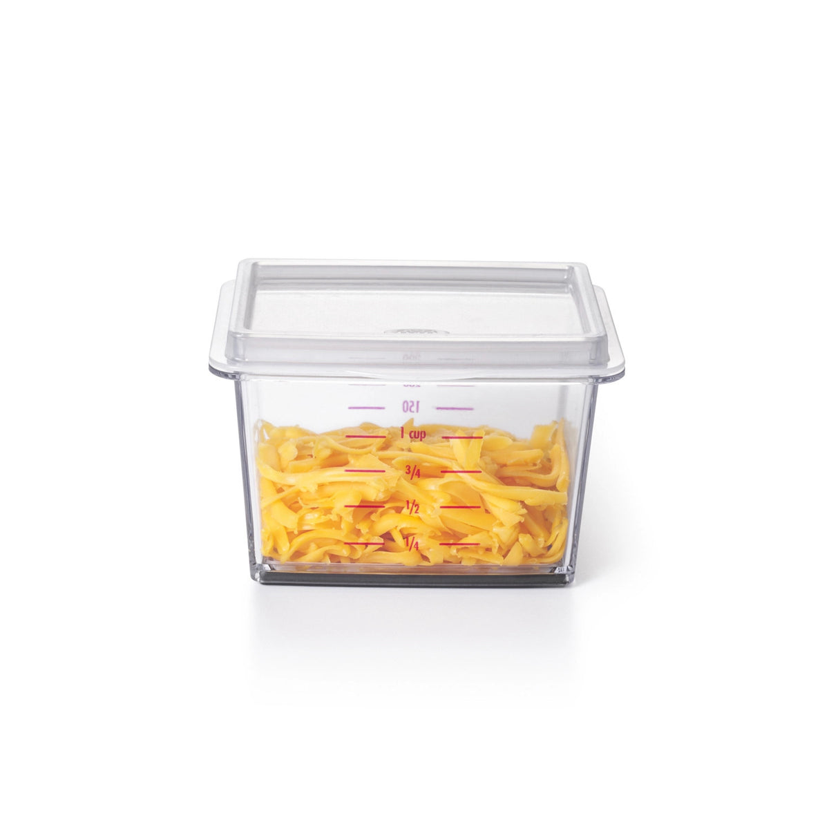 OXO Kastenreibe mit abnehmbarem Zestenreißer, geätzt in Schwarz präsentiert im Onlineshop von KAQTU Design AG. Küchenhelfer ist von OXO