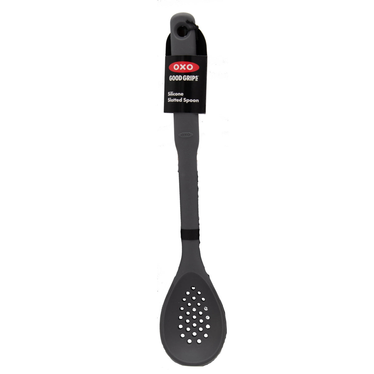 OXO Schaumlöffel, Silikon in Grau präsentiert im Onlineshop von KAQTU Design AG. Küchenhelfer ist von OXO