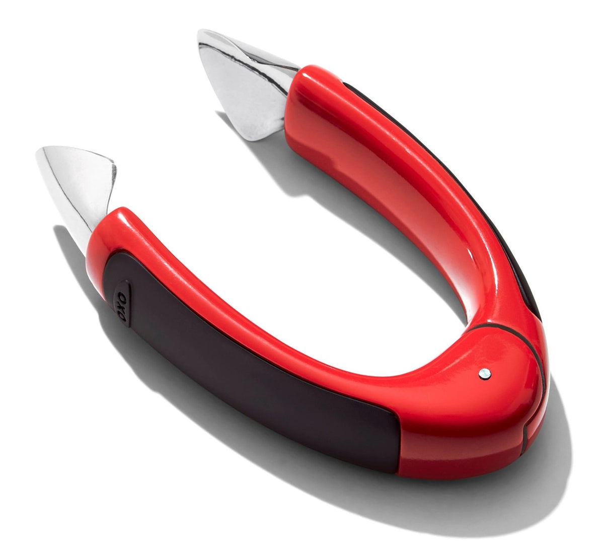 Good Grips Erdbeerstrunkentferner in Rot präsentiert im Onlineshop von KAQTU Design AG. Küchenhelfer ist von OXO