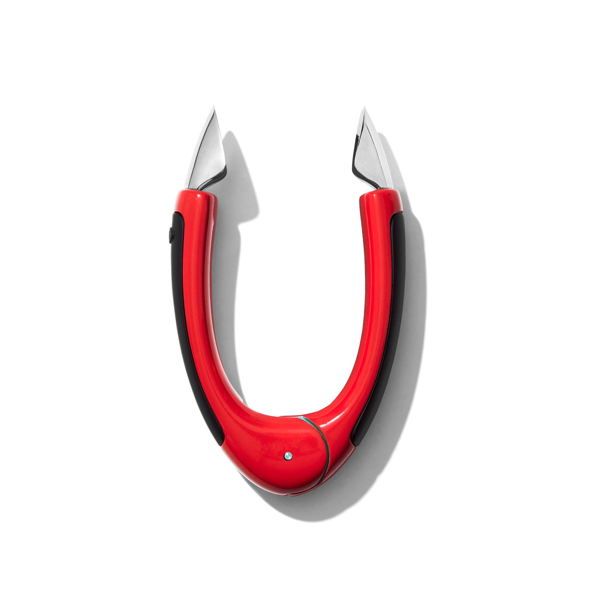 Good Grips Erdbeerstrunkentferner in Rot präsentiert im Onlineshop von KAQTU Design AG. Küchenhelfer ist von OXO