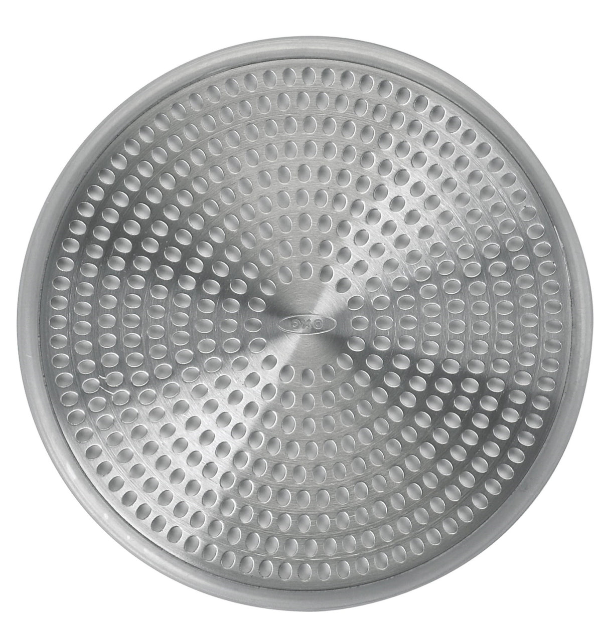Edelstahlsieb für Duschabflüsse 12cm in Silber präsentiert im Onlineshop von KAQTU Design AG. Küchensieb ist von OXO