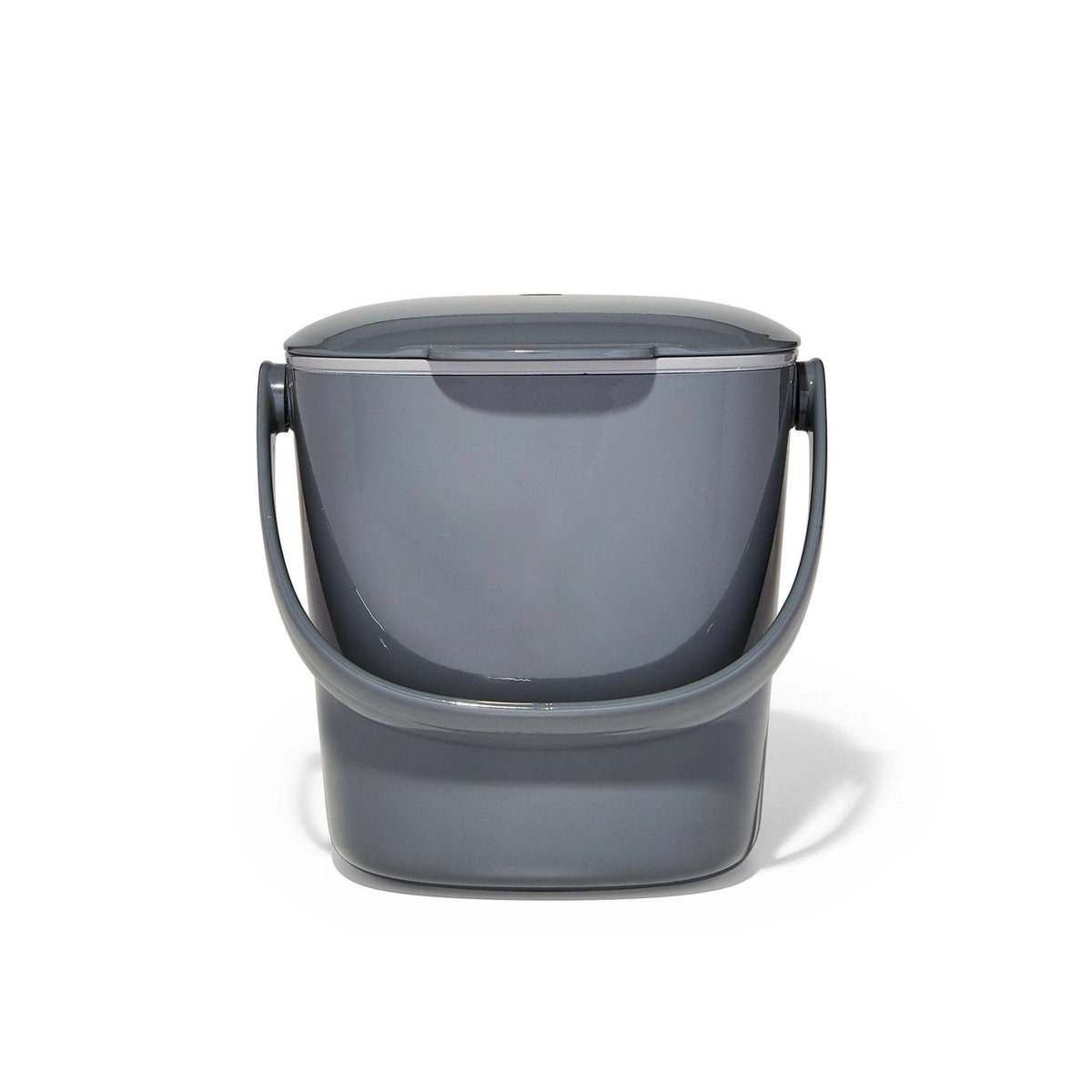 Kompostbehälter schwarz, 2.83L in Grau präsentiert im Onlineshop von KAQTU Design AG. Mülleimer ist von OXO