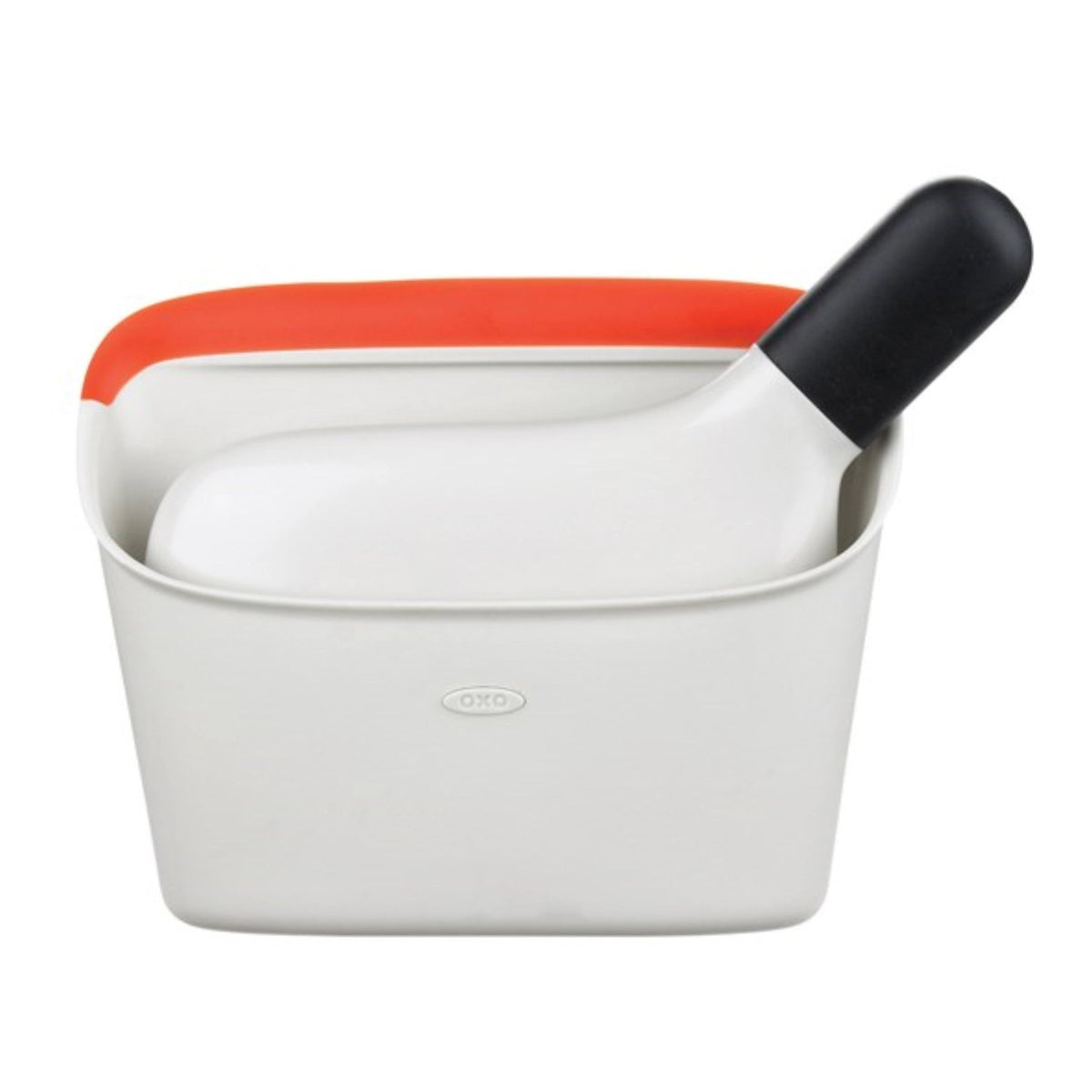 Kompaktes Kehrschaufel Bürsten-Set in Weiss präsentiert im Onlineshop von KAQTU Design AG. Besen ist von OXO