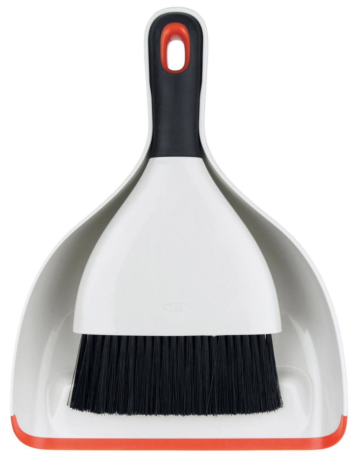 Kompaktes Kehrschaufel Bürsten-Set in Weiss präsentiert im Onlineshop von KAQTU Design AG. Besen ist von OXO