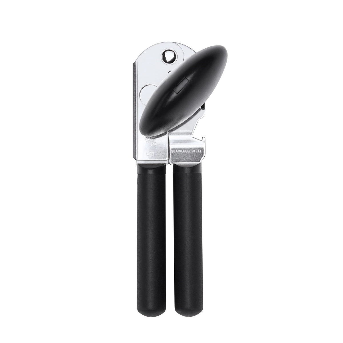 Dosenöffner mit Weichgriff 17.8 cm in Schwarz präsentiert im Onlineshop von KAQTU Design AG. Küchenhelfer ist von OXO