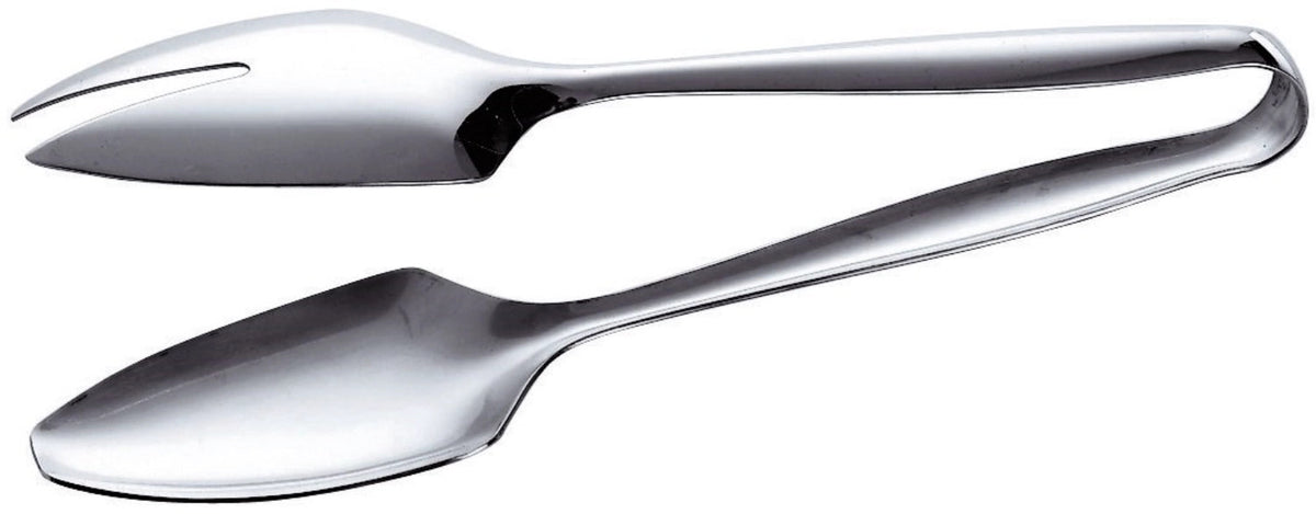 Servierzange 23cm in Silber präsentiert im Onlineshop von KAQTU Design AG. Zange ist von Piazza