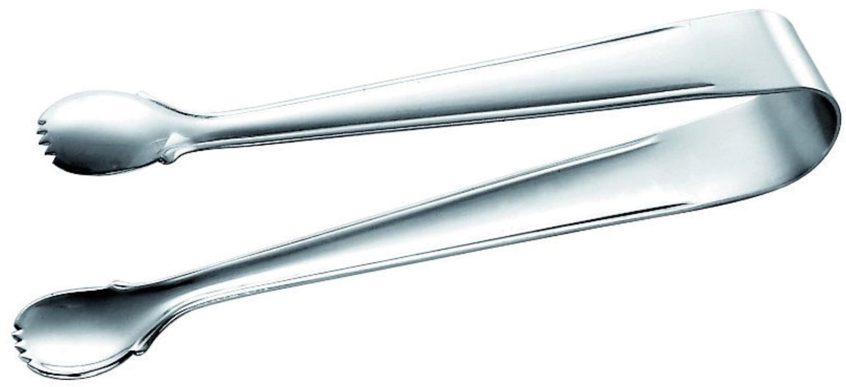 Zuckerzange 14cm in Silber präsentiert im Onlineshop von KAQTU Design AG. Zange ist von Piazza