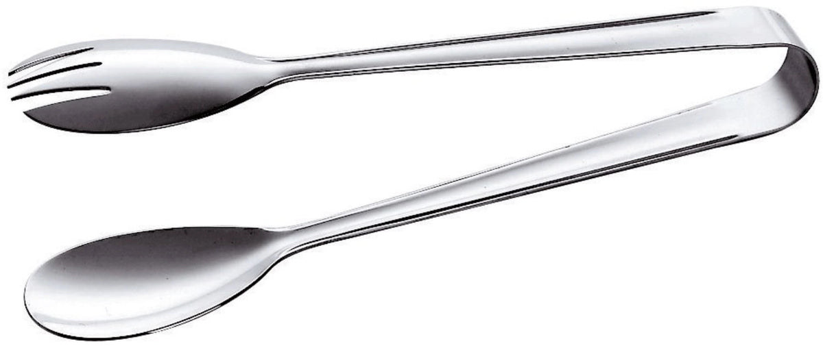 Servierzange 19.5cm in Silber präsentiert im Onlineshop von KAQTU Design AG. Zange ist von Piazza