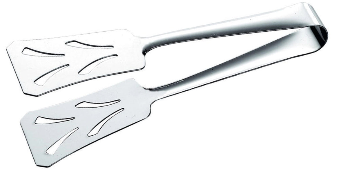 Patisseriezange 21cm in Silber präsentiert im Onlineshop von KAQTU Design AG. Besteck ist von Piazza